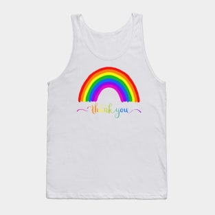 Rainbow Thankyou Tank Top